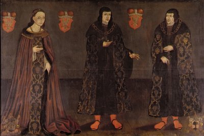 Portrait of Stanislaw, Janus III and Anna, Mazovian Dukes by Polish School